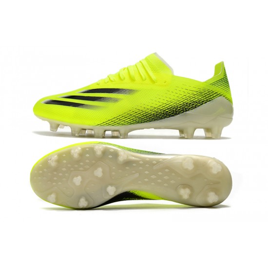 Adidas X Ghosted.1 AG Soccer Cleats Green Brown