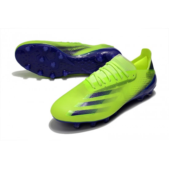 Adidas X Ghosted.1 AG Soccer Cleats Green