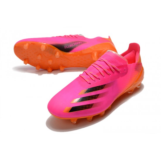 Adidas X Ghosted.1 AG Soccer Cleats Pink