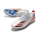 Adidas X Ghosted.1 AG Soccer Cleats White Orange