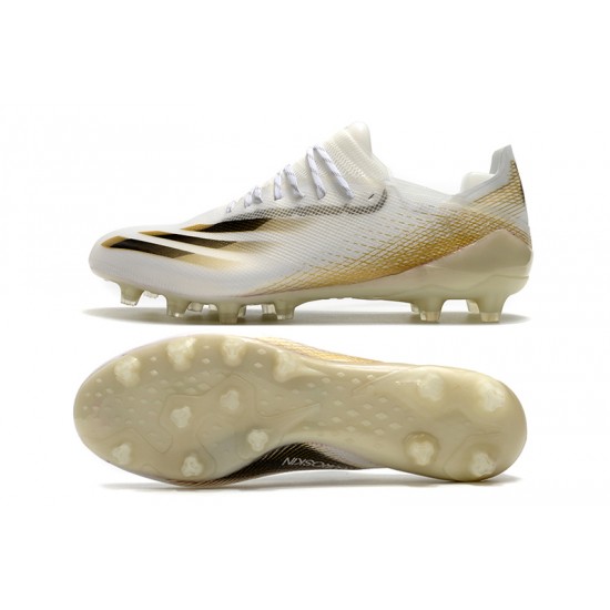 Adidas X Ghosted.1 AG Soccer Cleats White