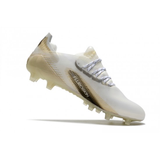 Adidas X Ghosted.1 AG Soccer Cleats White