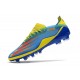 Adidas X Ghosted.1 AG Soccer Cleats Yellow Blue