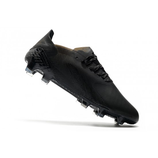 Adidas X Ghosted.1 FG Soccer Cleats Black Blue