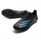 Adidas X Ghosted.1 FG Soccer Cleats Black Blue