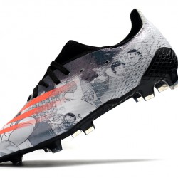 Adidas X Ghosted.1 FG Soccer Cleats Black Gray