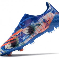 Adidas X Ghosted.1 FG Soccer Cleats Blue