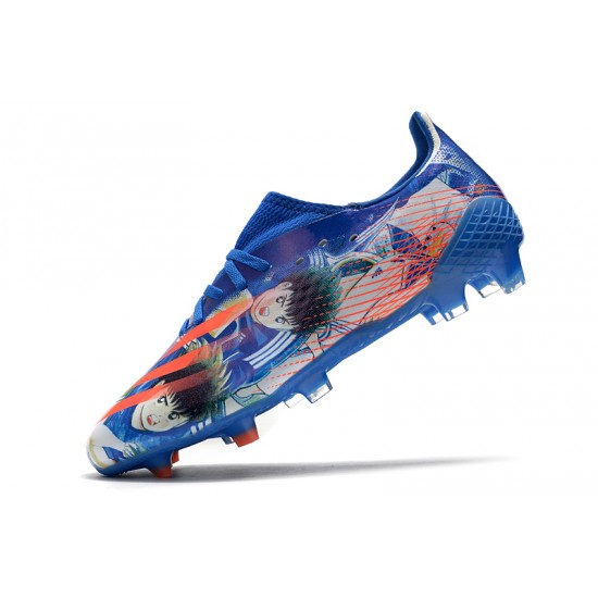 Adidas X Ghosted.1 FG Soccer Cleats Blue