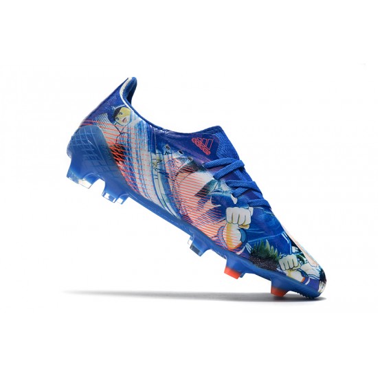 Adidas X Ghosted.1 FG Soccer Cleats Blue