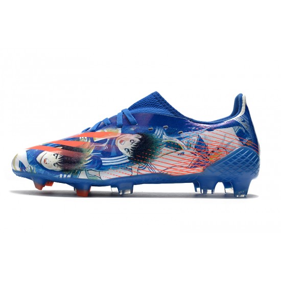 Adidas X Ghosted.1 FG Soccer Cleats Blue