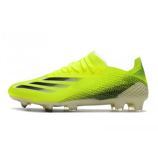 Adidas X Ghosted.1 FG Soccer Cleats Brown Green
