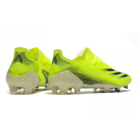 Adidas X Ghosted.1 FG Soccer Cleats Brown Green