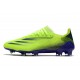 Adidas X Ghosted.1 FG Soccer Cleats Green Blue