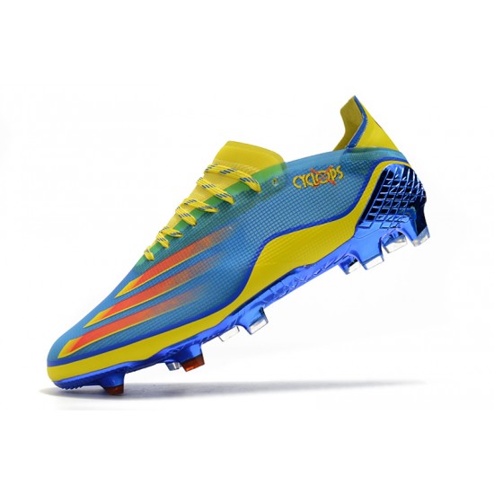 Adidas X Ghosted.1 FG Soccer Cleats Orange Blue