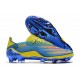 Adidas X Ghosted.1 FG Soccer Cleats Orange Blue