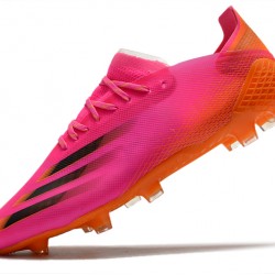 Adidas X Ghosted.1 FG Soccer Cleats Pink