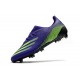 Adidas X Ghosted.1 FG Soccer Cleats Purple Green