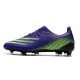 Adidas X Ghosted.1 FG Soccer Cleats Purple Green