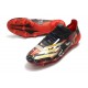 Adidas X Ghosted.1 FG Soccer Cleats Red Black