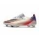 Adidas X Ghosted.1 FG Soccer Cleats White Red Black