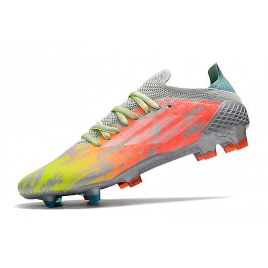 Adidas X Speedflow .1 FG Soccer Cleats Orange Gray