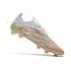 Adidas X Speedflow .1 FG Soccer Cleats White Yellow