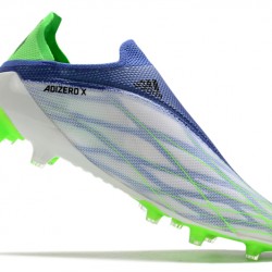 Adidas X Speedflow AG Soccer Cleats White Blue