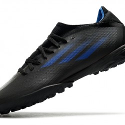 Adidas X Speedflow.3 TF Soccer Cleats Black Blue