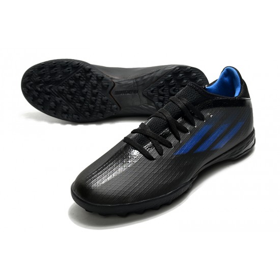 Adidas X Speedflow.3 TF Soccer Cleats Black Blue