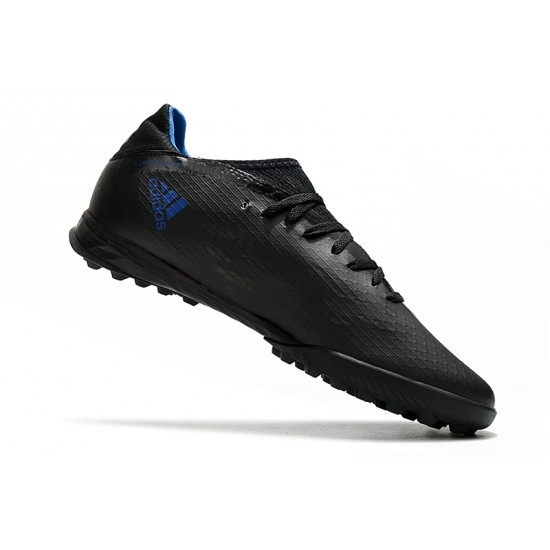 Adidas X Speedflow.3 TF Soccer Cleats Black Blue