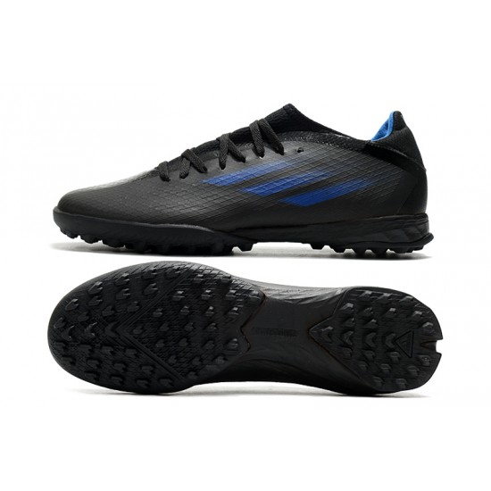 Adidas X Speedflow.3 TF Soccer Cleats Black Blue