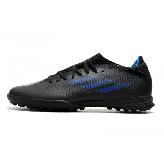 Adidas X Speedflow.3 TF Soccer Cleats Black Blue