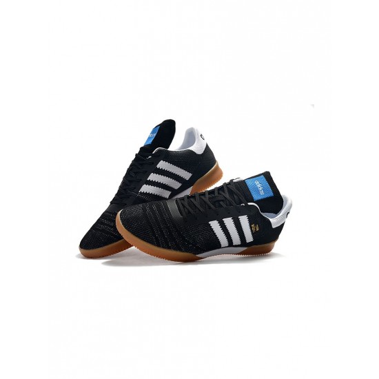 Adidas Copa 70y IN Black White Soccer Cleats