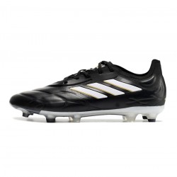 Adidas Copa Pure.1 FG Black White Soccer Cleats