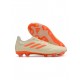 Adidas Copa Pure .1 FG White Orange Soccer Cleats