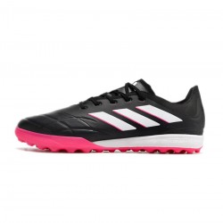 Adidas Copa Pure.1 TF Black Zero Metalic Team Shock Pink Soccer Cleats