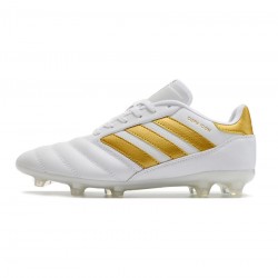 Adidas Copa Mundial.1 FG Cloud White Gold Metallic Cloud White Soccer Cleats