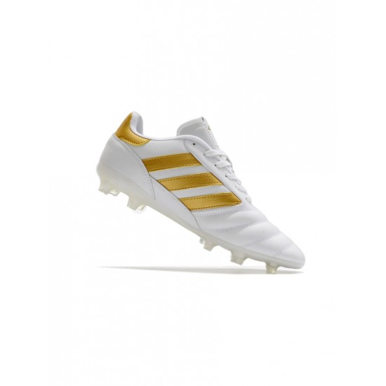 Adidas Copa Mundial.1 FG Cloud White Gold Metallic Cloud White Soccer Cleats