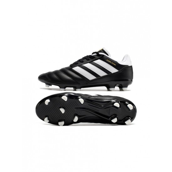 Adidas Copa Mundial.1 FG Core Black Cloud White Gold Metallic Soccer Cleats