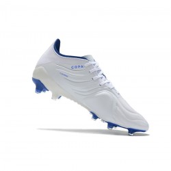 Adidas Copa Sense.1 AG White Hi Res Blue Legend Ink Soccer Cleats