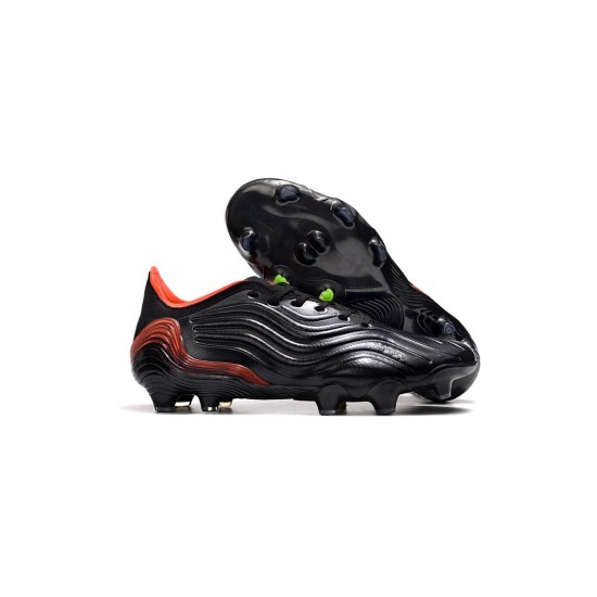 Adidas Copa Sense .1 FG Firm Ground Black Red Green Soccer Cleats