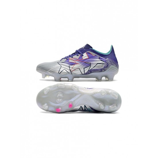 Adidas Copa Sense .1 FG Team College Purple Silver Metallic Mint Rush Soccer Cleats