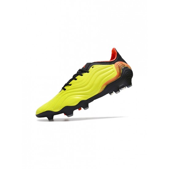 Adidas Copa Sense.1 FG Team Solar Yellow Solar Red Core Black Soccer Cleats