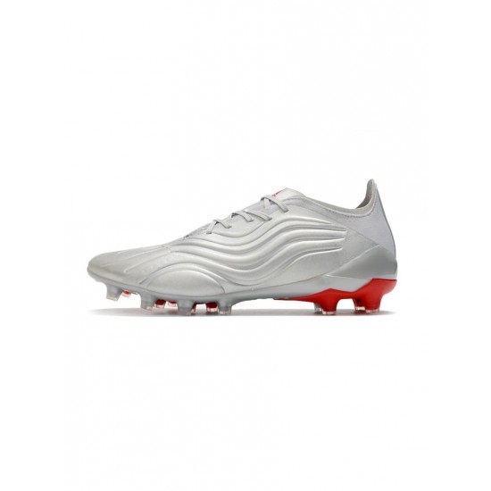 Adidas Copa Sense .1 Launch Edition AG Silver Red Soccer Cleats