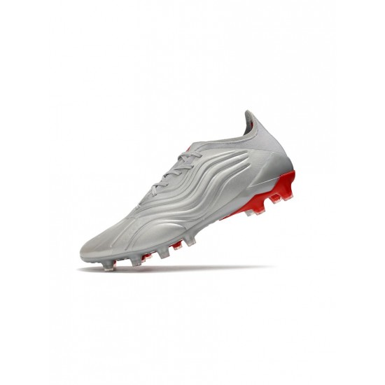 Adidas Copa Sense .1 Launch Edition AG Silver Red Soccer Cleats