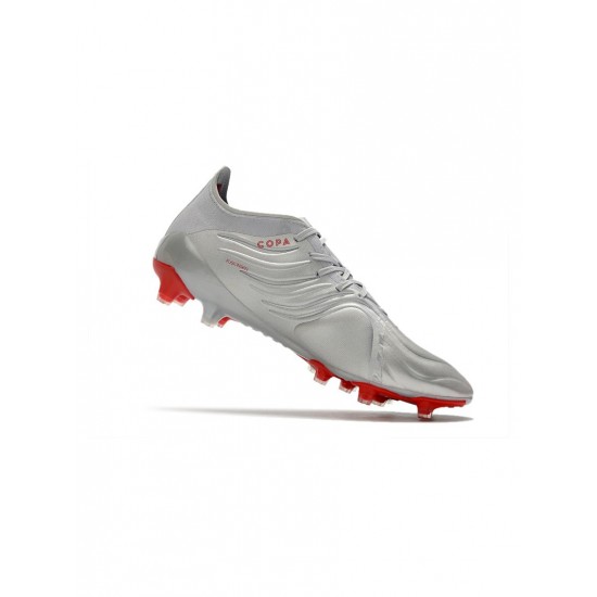 Adidas Copa Sense .1 Launch Edition AG Silver Red Soccer Cleats