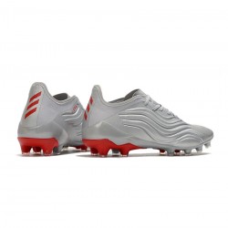 Adidas Copa Sense .1 Launch Edition AG Silver Red Soccer Cleats