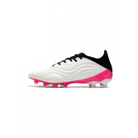 Adidas Copa Sense .1 Launch Edition AG White White Shock Pink Soccer Cleats