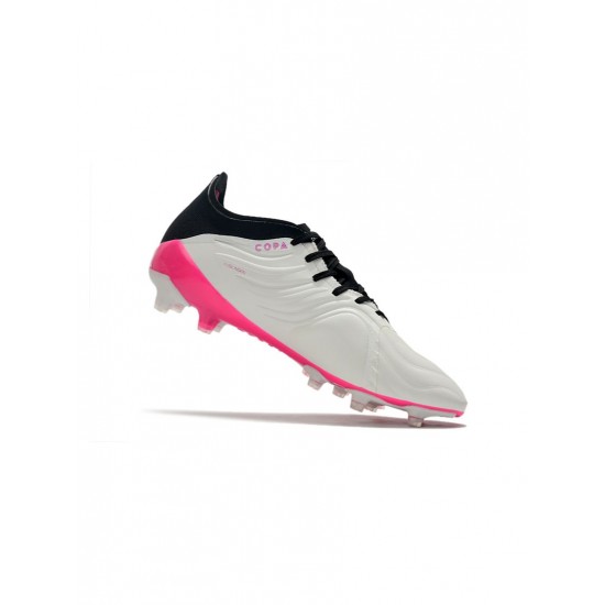 Adidas Copa Sense .1 Launch Edition AG White White Shock Pink Soccer Cleats