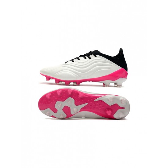 Adidas Copa Sense .1 Launch Edition AG White White Shock Pink Soccer Cleats